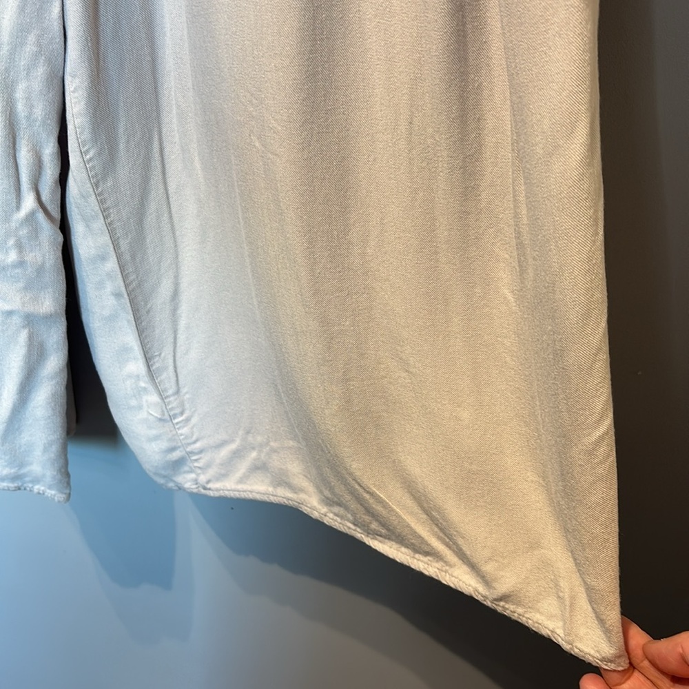 Aritzia Sunday Best Sullivan Pants in Dove Grey Wide Leg and Cropped - Picture 7 of 8